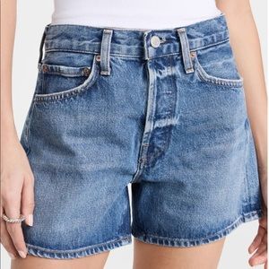 Agolde Parker Long Loose Vintage Shorts